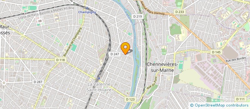 localisation de l'entreprise G&S IMMOBILIER à SAINT-MAUR-DES-FOSSES