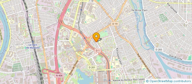 localisation de l'entreprise G&S IMMOBILIER à CRETEIL