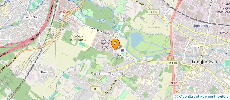 localisation de l'entreprise G S L GROUPE SANS LIMITES  SAULX-LES-CHARTREUX