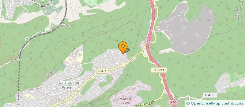 localisation de l'entreprise G.S.L.S à CARNOUX-EN-PROVENCE