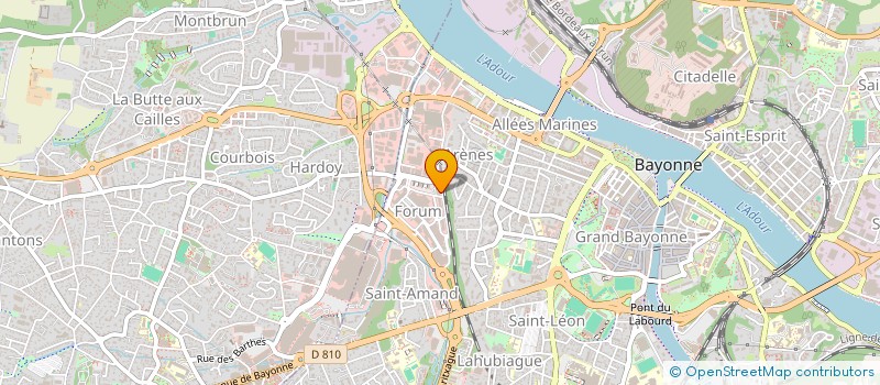 localisation de l'entreprise G&S LOC  BAYONNE