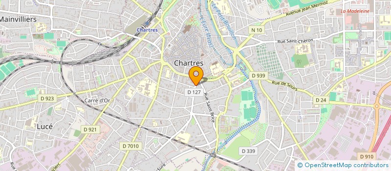 localisation de l'entreprise G.S.M à CHARTRES