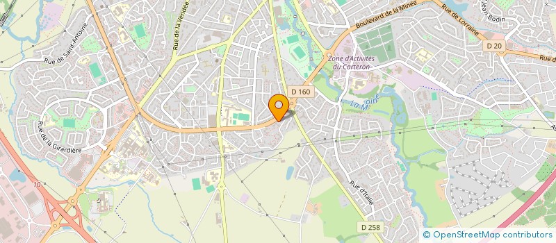 localisation de l'entreprise G&S MAROT SERVICES à CHOLET