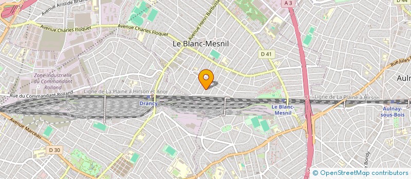 localisation de l'entreprise G.S MODE  LE BLANC-MESNIL