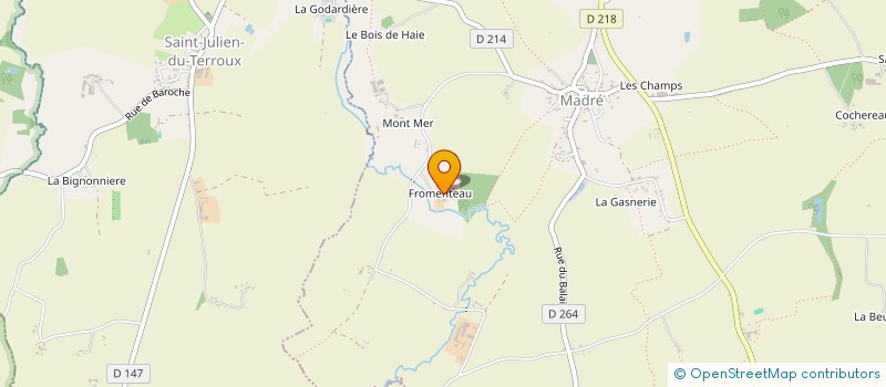 localisation de l'entreprise G.S.O. GROUPE SERVICE OUEST  MADRE