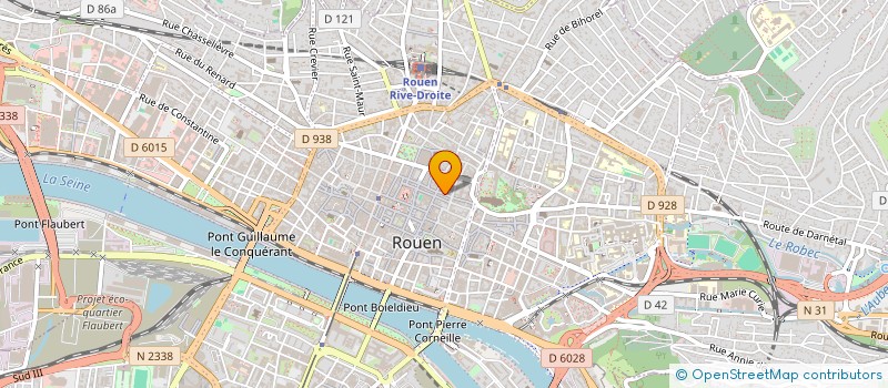 localisation de l'entreprise G S OZENNE  ROUEN