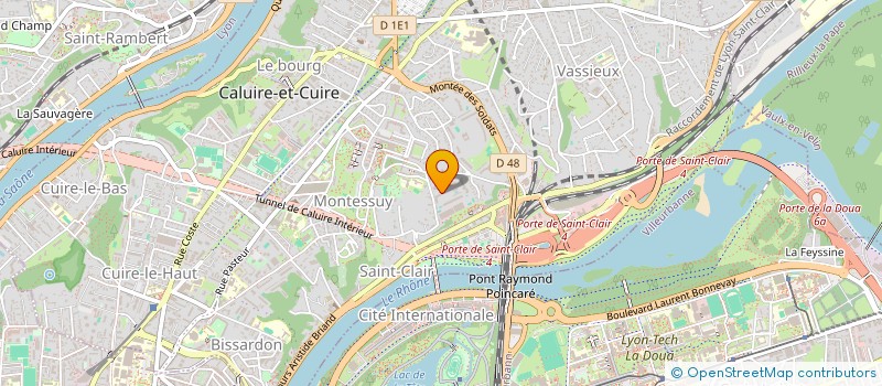 localisation de l'entreprise G S P à CALUIRE-ET-CUIRE