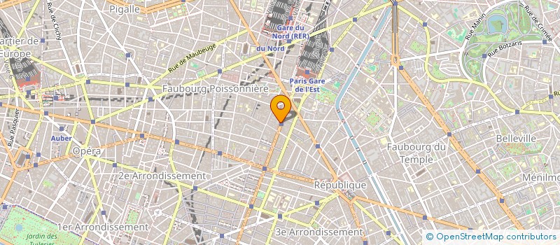 localisation de l'entreprise G.S.P. DECO  PARIS