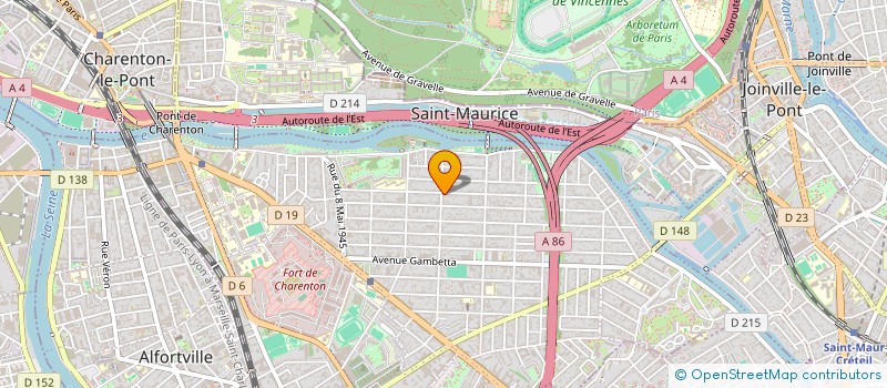 localisation de l'entreprise G S P P  MAISONS-ALFORT