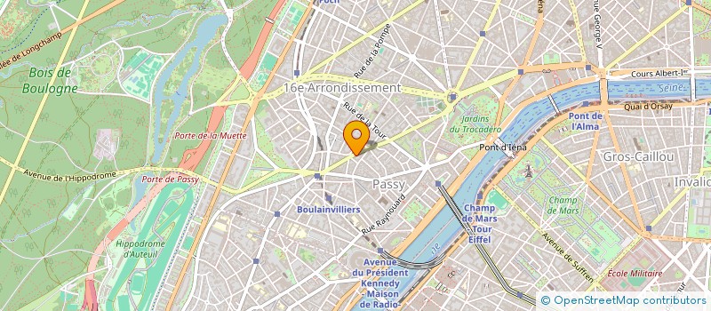 localisation de l'entreprise G&S POINCARE  PARIS