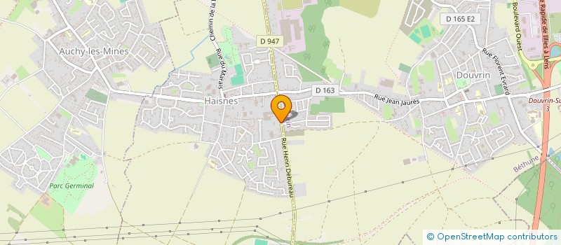 localisation de l'entreprise G.S. PROMOTION M  HAISNES