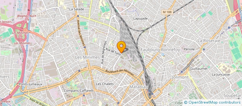 localisation de l'entreprise G.S.V.P à TOULOUSE