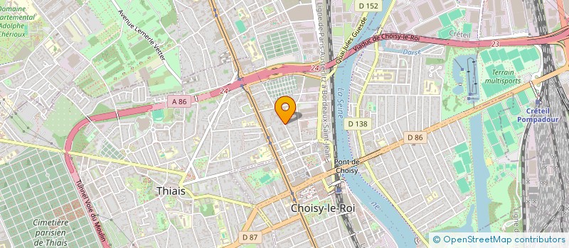 localisation de l'entreprise G-SEND CONSULTING à CHOISY-LE-ROI