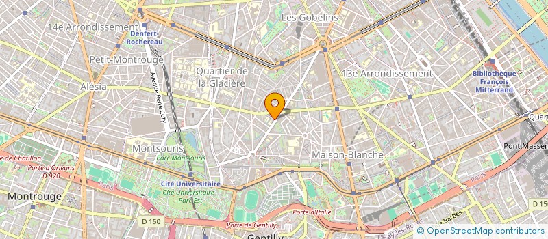 localisation de l'entreprise G. SENIOR  PARIS