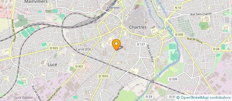 localisation de l'entreprise G-SERVICES à CHARTRES