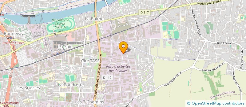 localisation de l'entreprise G SOLS SOLUTIONS  DECINES-CHARPIEU