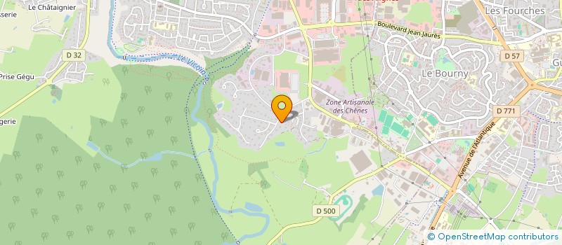 localisation de l'entreprise G SOLUTION MAINTENANCE INDUSTRIELLE  SAINT-BERTHEVIN