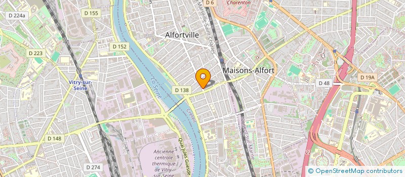 localisation de l'entreprise G&T à ALFORTVILLE