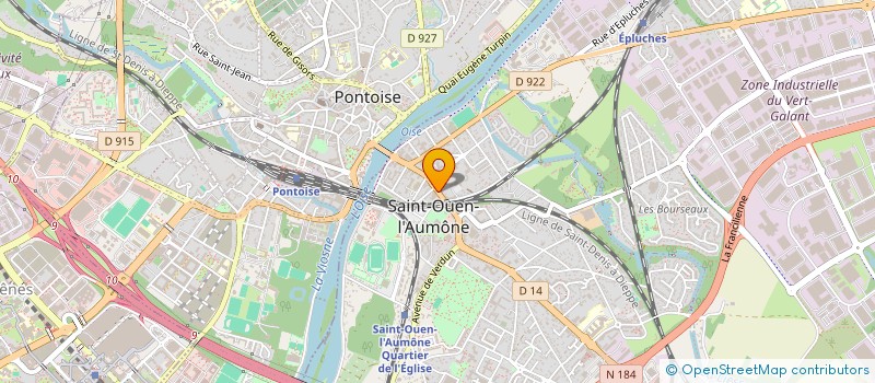localisation de l'entreprise G&T à SAINT-OUEN-L'AUMONE
