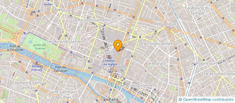 localisation de l'entreprise G.T.A  PARIS