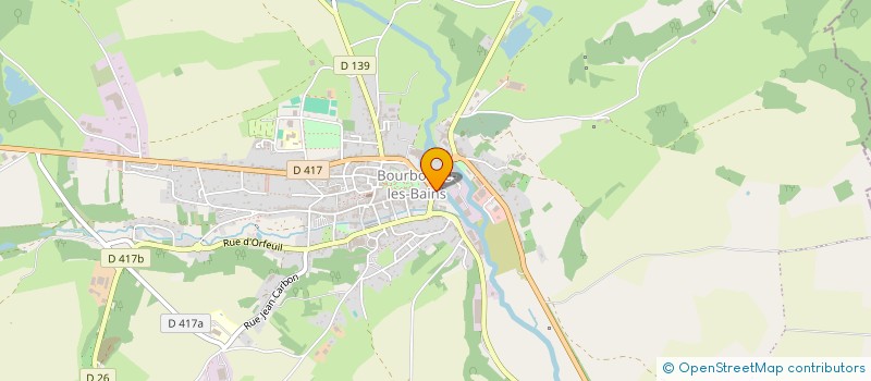localisation de l'entreprise G T AARNINK à BOURBONNE-LES-BAINS