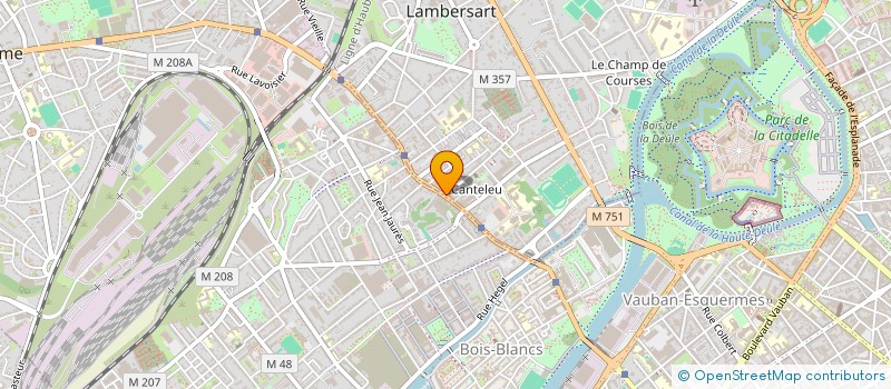 localisation de l'entreprise G.T.C. à LAMBERSART