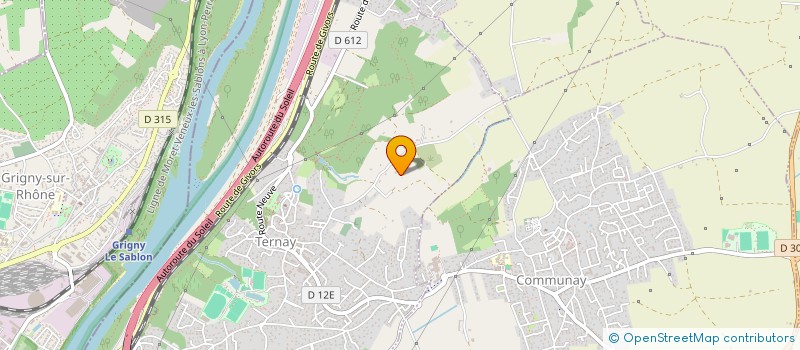 localisation de l'entreprise G.T.I. CONSULTANTS à SEREZIN-DU-RHONE