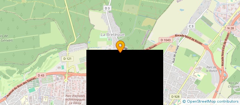 localisation de l'entreprise G.T.I - GENERAL TRANSPORTS INDEPENDANT  ROUEN