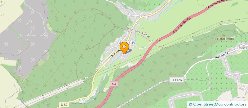 localisation de l'entreprise G.T.L.  BRONVAUX