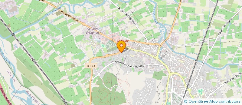 localisation de l'entreprise G.T.LOCATION à CAVAILLON