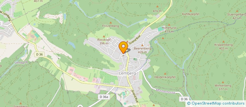 localisation de l'entreprise G T O  LEMBERG