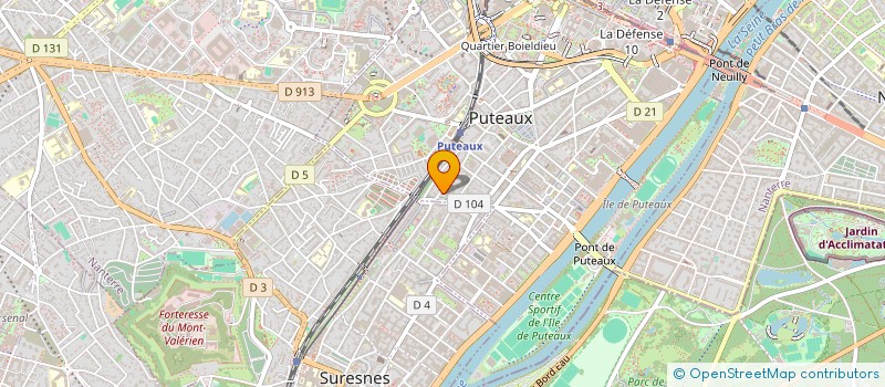 localisation de l'entreprise G.T.O. BUSINESS  PUTEAUX