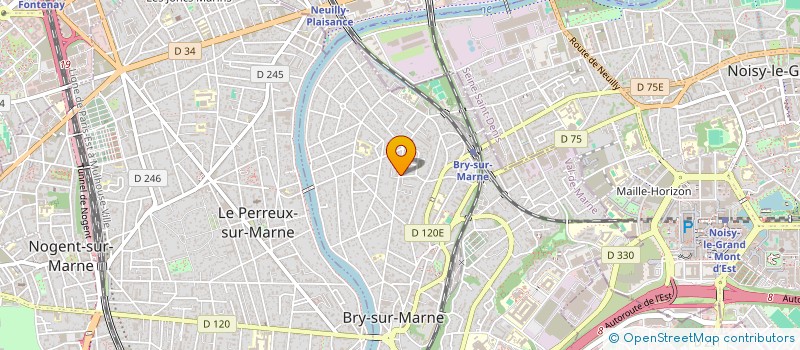 localisation de l'entreprise G.T.R. CONSTRUCTIONS DURABLES à BRY-SUR-MARNE