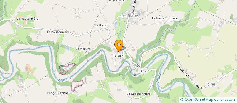 localisation de l'entreprise G T R S  ISIGNY-LE-BUAT