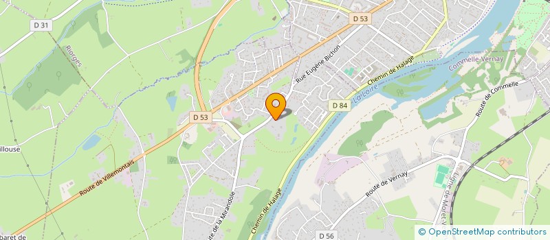 localisation de l'entreprise G.T.S  VILLEREST