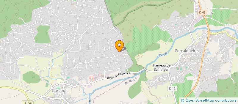 localisation de l'entreprise G.T.Z.  GAREOULT