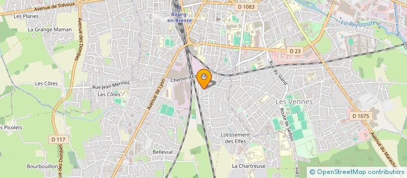 localisation de l'entreprise G.T.Z ROUT'AIR à PERONNAS