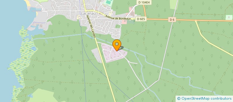 localisation de l'entreprise G. TALEYSON ET FILS à LACANAU