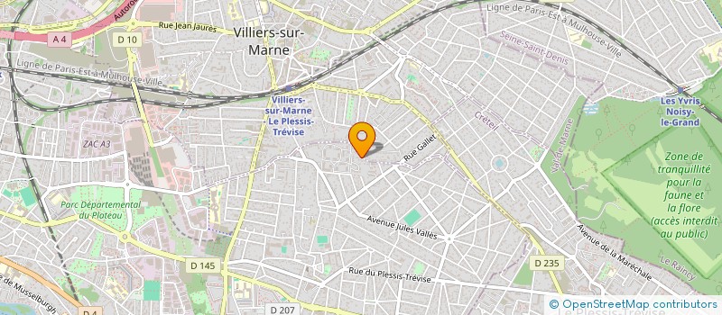 localisation de l'entreprise G TAXI à CHAMPIGNY-SUR-MARNE