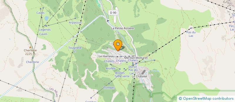 localisation de l'entreprise G'TAXI à LES ALLUES