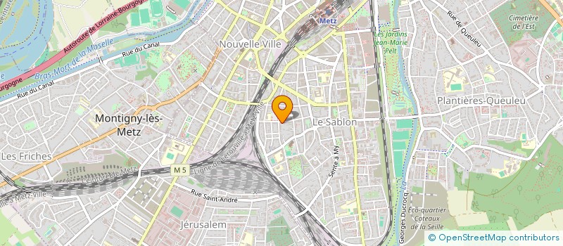 localisation de l'entreprise G-TIFF  METZ