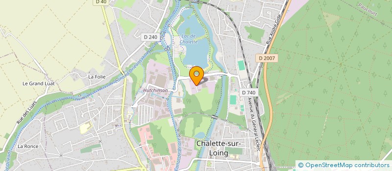 localisation de l'entreprise G'TOL à CHALETTE-SUR-LOING