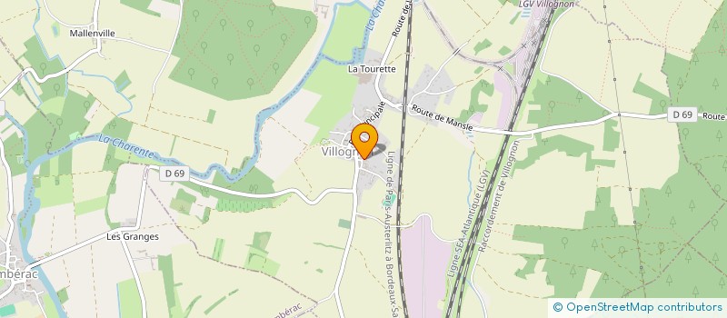 localisation de l'entreprise G TON DIAG à VILLOGNON
