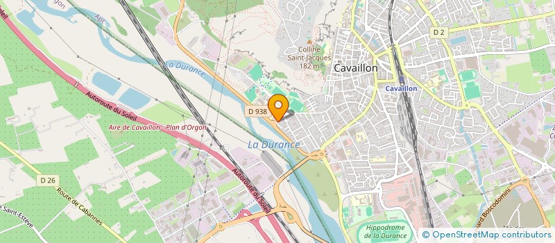localisation de l'entreprise G-TRANS à CAVAILLON