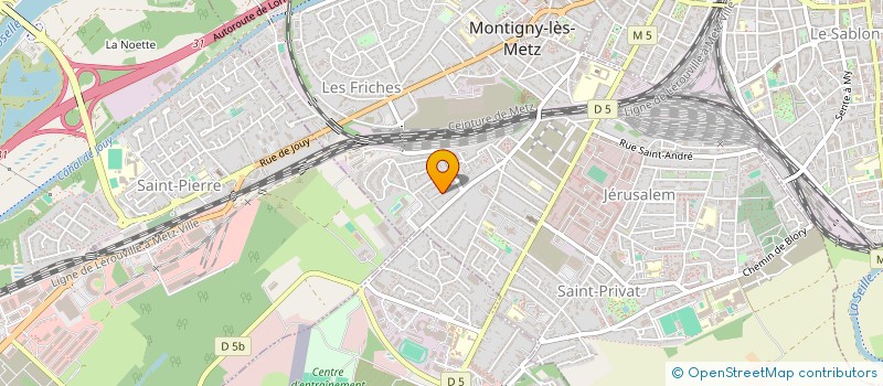 localisation de l'entreprise G-TRANSPORTS GRAND-EST à MONTIGNY-LES-METZ