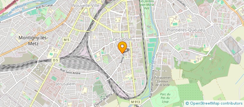 localisation de l'entreprise G.U. CONSULTING (SOCIETE EN LIQUIDATION)  METZ