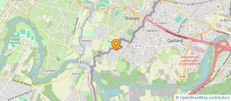 localisation de l'entreprise G UN FINANCEMENT à LYON