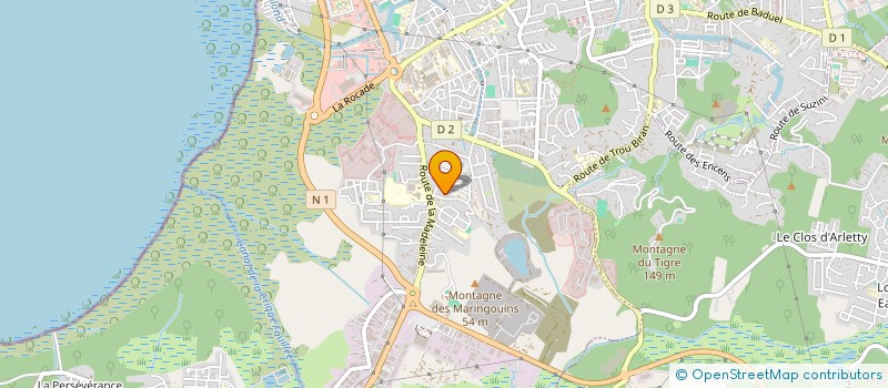 localisation de l'entreprise G & V  MACOURIA