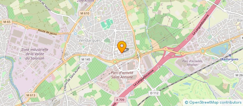 localisation de l'entreprise G.V IMMO  VENDARGUES