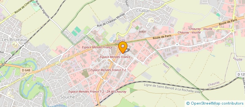 localisation de l'entreprise G V M 2  SEPVRET